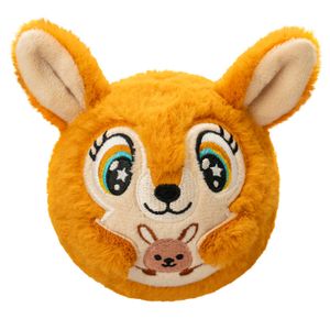 Bouncibles Jumpi - Brown Kangaroo Plush Toy